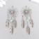 Decor Metal for creativity "Dreams with turquoise" set 2 pcs 7.5x2.8 cm