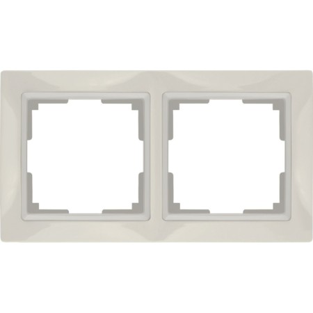 Frame for 2 posts WL03-FRAME-02, ivory color