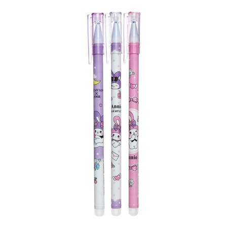 Gel handle Erased ink, blue rod, 0.5 mm, hull bunny mix-1