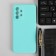 Pero cover for Samsung A53, silicone, turquoise