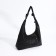 Shopper bag, outer pocket, black color
