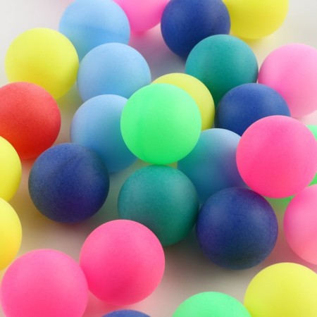 Cat balls, 4 cm (suitable for game complexes), packing 60 pcs, mix of flowers-1