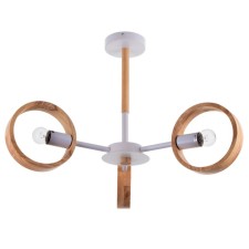 Chandelier 1057/3wt e27 60W white 70x70x55 cm Bayerlux