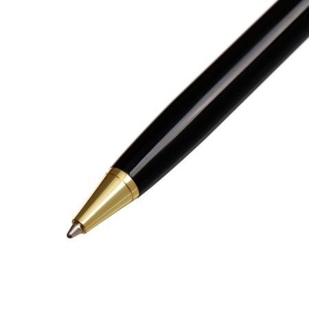 Handle Gift Ballic Calligrata New, in the leatherette case, rotary, black body with gold-3