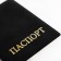 Cover for passport, black color