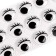 Elevaric eyes, set 24 pcs., Size 1 pc. - 1.5 cm