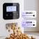 Smart animal feeder KitFort KT-6362, 10 W, 4 L, white-black