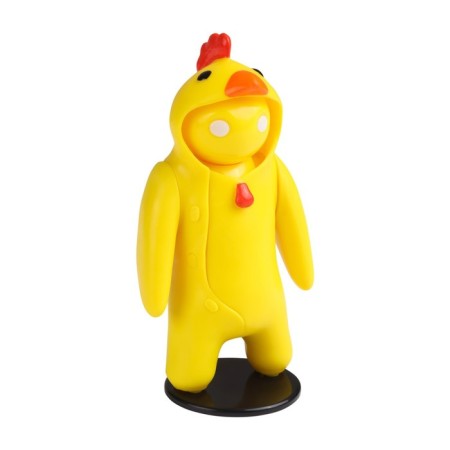 Gang Beasts figurine, with accessories, yellow color, 11 cm