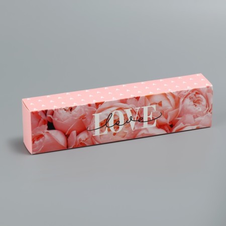 Box for sweets, confectionery packaging, 5 cells, “Love”, 5 x 21 x 3.3 cm-1