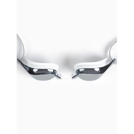 Onlytop swimming glasses, white, mirror-6