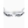 Onlytop swimming glasses, white, mirror