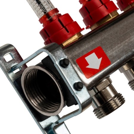 Collector Group Stout SMS-0927-000006, with consumables, valve, 6 outputs, stainless steel. steel-1