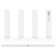Wireless Huawei WiFi AX3 WS7100-25 (53030ADU) AX3000 10/100/100BASE-T white