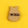 Wooden icon "Hamster", a series of memes, 2.6 x 3.3 cm