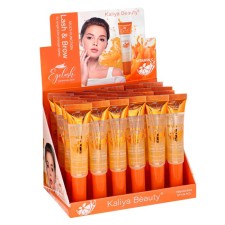 Transparent eyebrow gel, for styling, 20 ml, with vitamin C