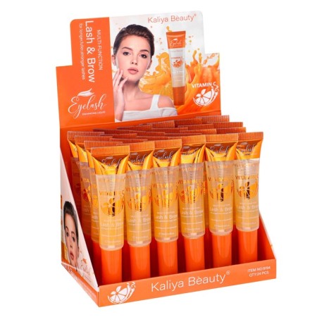 Transparent eyebrow gel, for styling, 20 ml, with vitamin C