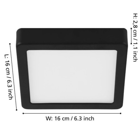 Dimmone lamp Fueva 11W LED, 3000K-3