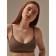 Top female with cup, size XL, color Wood