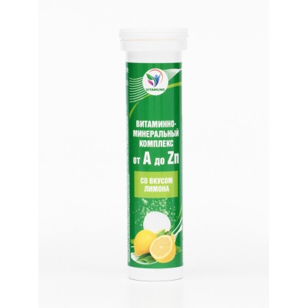 Напиток Витаминно-минеральный комплекс от A до Zn со вкусом лимона,-5