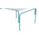 Table children's growing fairy "My baby", group 0-1, color white lazor