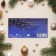 The envelope for the money "Magic New Year!" Glitter, Congrev, Ball, 17 x 8 cm