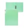 Folder with A4 clamp, 700 microns, spine 27 mm, Calligrata Top Pastel, internal and end pocket, up to 180 sheets, pistachio