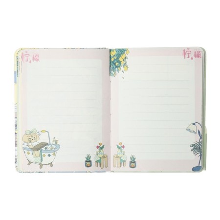 Notebook Gift, A6, 96 sheets, color block, with a curly knife, PVC cover, Milashka, Mix-8
