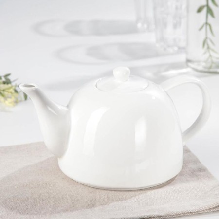 Keramic teapot “Classics”, 500 ml, white color