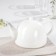 Keramic teapot “Classics”, 500 ml, white color