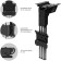 Broat Cron CR1S Black 10 "-40" Max.30kg Ceiling Turn and Tilt