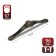 PC177AB bracket handle, m/o 96 mm, bronze color