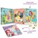 Gift set: a book with the tasks "Bue Princess", 20 pages, + 2 puzzles + magnetic game, princesses