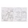 Coloring "Princesses and Princes", + 12 stickers