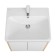 Tumbling under the Aquaton sink Scandil Doors, 55 cm, white gloss color, oak Verona
