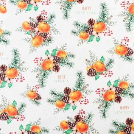 Package Crafts "Mandarin mood", 70 x 100 cm, New Year-2