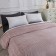 Florence bedspread, size 220x240 cm, color ash rose