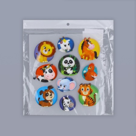 Terrmotransfer "Beast", 17.8 × 19.7 cm, 10 designs-6