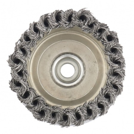Matrix Heavy Duty Ushm brush, d = 100 mm, M14, cup, twisted wire 0.5 mm-2
