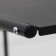 Atheld for a microwave oven, 56 × 38 × 35.5 cm, black color