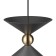 Suspended lamp Freya Fr5392PL-01GR1 Moth, 350x350x1760 mm, E27, 1x60W, color gray