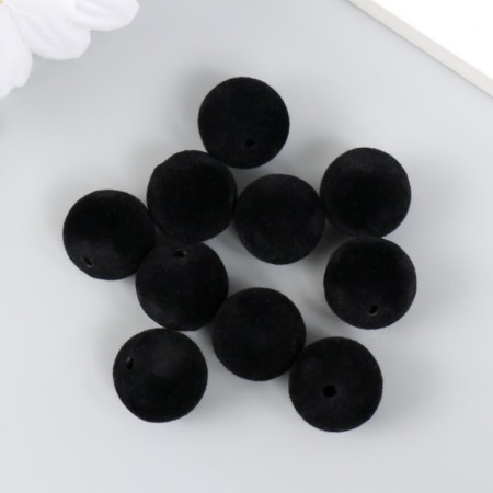Beads for creativity velvet spraying "ink" set 10 pcs d = 1.4 cm-2