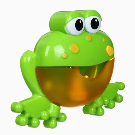 The bath toy "Frog", bubbles, on suction cup-5