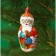 New Year. Chocolate figure on the thread "Santa Claus, Snow Maiden, Snowman", mix, 18 g