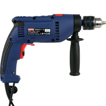 Diold drill "Diold" MES-1-2, 850 W, 44800 beats/min, 2500 rpm, ZVP 13 mm-2