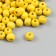 Beads for creativity tree "Yellow" d = 0.8 cm set 20 grams