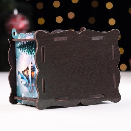 Casket "with the symbol of the year", average, 14x11x7cm-1