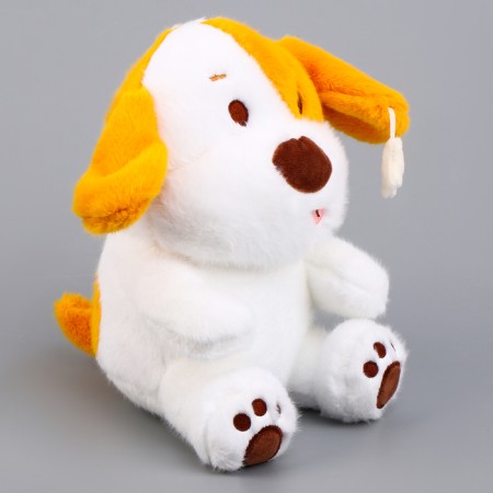 Мягкая игрушка «Собака» с косточкой, 21 см-1