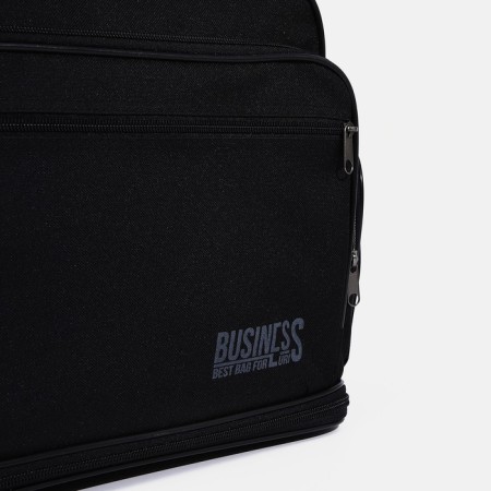 Male bag, luris, black color-3