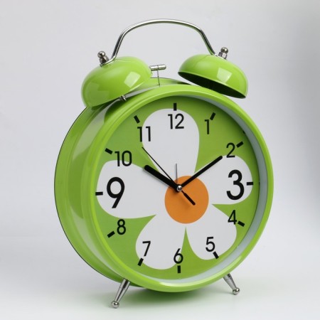 Clock - tablespoon "Chamomile", with a suspension, discrete move, D -20 cm, 32 x 23 cm, 2AA-1