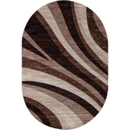 Oval Merinos Gavana carpet, size 200x400 cm, color Beige